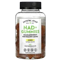 Crystal Star, NAD+ Gummies, Lemon, 60 Vegetarian Gummies