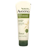 Aveeno, Увлажняющий лосьон для ежедневного применения, без отдушек, 71 г (2,5 унции)