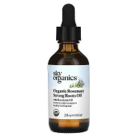 Sky Organics, Organic Rosemary Strong Roots Oil with Macadamia Oil, 2 fl oz (60 ml)