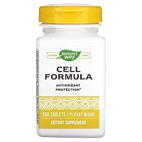 Nature&#x27;s Way, Cell Formula , 100 Tablets