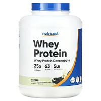 Nutricost, Whey Protein Concentrate, Vanilla, 5 lb (2,268 g)