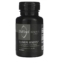 DaVinci Laboratories of Vermont, Telomere Benefits, 60 Capsules