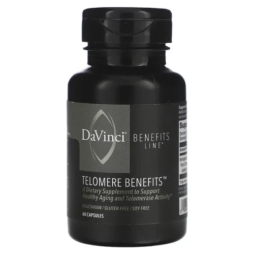 DaVinci Laboratories of Vermont, Telomere Benefits, 60 Capsules