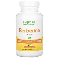 Super Nutrition, Berberine, 500 mg, 120 Veggie Capsules