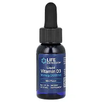 Life Extension, Liquid Vitamin D3, Mint, 1 fl oz (29.57 ml)