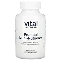 Vital Nutrients, Prenatal Multi-Nutrients, 180 Vegetarian Capsules