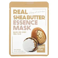 Farmstay, Real Shea Butter Essence Beauty Mask, 1 Sheet, 0.78 fl oz (23 ml)