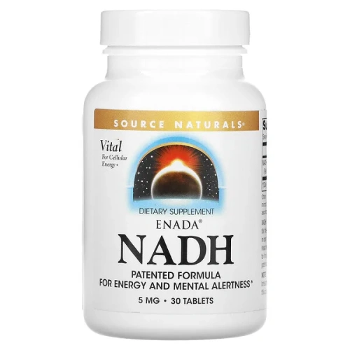 Source Naturals, ENADA NADH, 5 mg, 30 Tablets