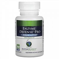 Enzyme Science, Enzyme Defense Pro with Vitamin D3, 60 Capsules