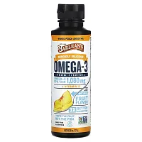 Barlean&#x27;s, Seriously Delicious, Omega-3 from Fish Oil, Mango Peach Smoothie, 1,080 mg, 8 oz (227 g)