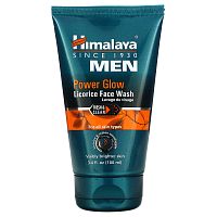 Himalaya, Для мужчин, Power Glow, гель для умывания с лакричником, 100 мл (3,4 жидк. Унции)