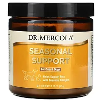 Dr. Mercola, Seasonal Support, For Cats &amp; Dogs, 3.17 oz (90 g)