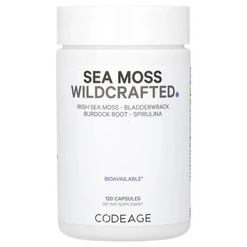 Codeage, Sea Moss, Wildcrafted, 120 Capsules