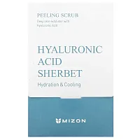 Mizon, Peeling Scrub, Hyaluronic Acid Sherbet, 40 Packets, (7.0 oz) each