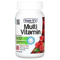 YumV&#x27;s, Multi Vitamin for Adults, Raspberry, 60 Jelly Vitamins