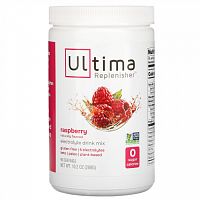 Ultima Replenisher, смесь для приготовления напитка с электролитами, малина, 288 г (10,2 унции)