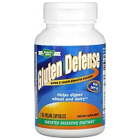 Nature&#x27;s Way, Gluten Defense with DPP IV, 120 Vegan Capsules