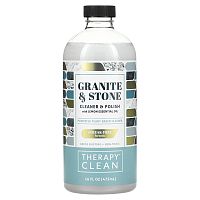 Therapy Clean, Granite & Stone, Cleaner & Polish with Lemon Essential oil , 16 fl oz (473 ml)