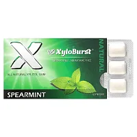 Xyloburst, Xylitol Gum, Spearmint, 12 Pieces