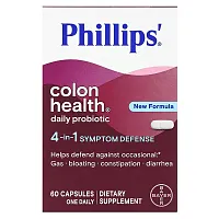 Phillip&#x27;s, Colon Health Daily Probiotic, 60 Capsules