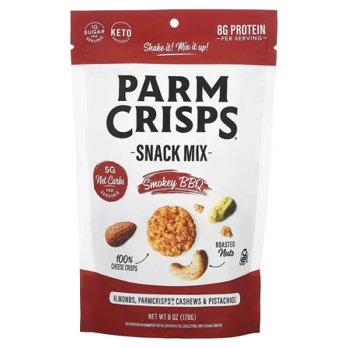 ParmCrisps, Snack Mix, Smokey BBQ, 6 oz (170 g)