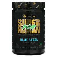 ALPHA LION, SuperHuman Pump, Blue Steel, Blueberry Mojito, 12.96 oz (367.5 g)