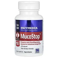 Enzymedica, MucoStop, 96 Capsules