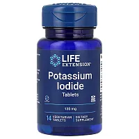 Life Extension, Potassium Iodide, 130 mg, 14 Vegetarian Tablets