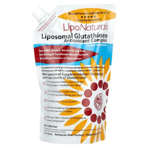 Lipo Naturals, Liposomal Glutathione Antioxidant Complex , 15 oz (443 ml)