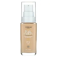 L&#x27;Oréal, True Match, Super-Blendable Foundation, W2 Warm Light, 1 fl oz (30 ml)