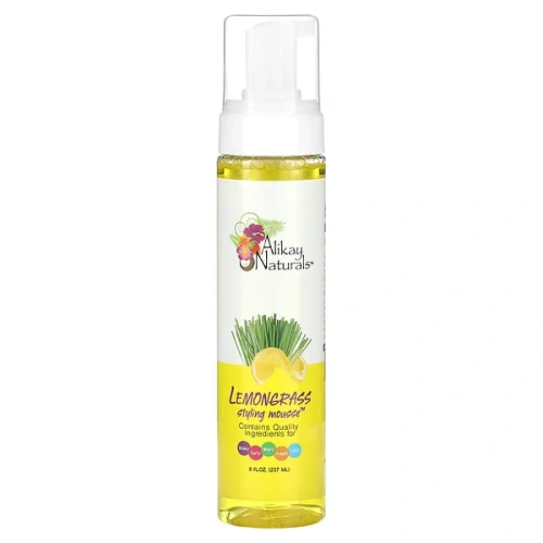 Alikay Naturals, Lemongrass Styling Mousse, 8 fl oz (237 ml)