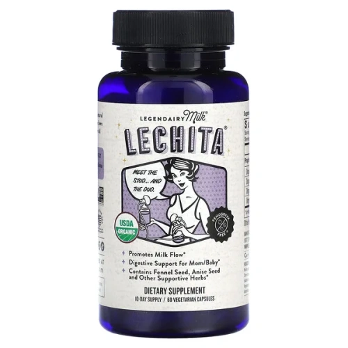 Legendairy Milk, Lechita, 60 Vegetarian Capsules