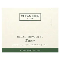 Clean Skin Club, Clean Towels XL, Disposable, Bamboo, 50 Count