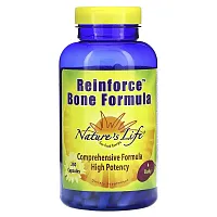 Nature&#x27;s Life, Reinforce Bone Formula, 250 Capsules