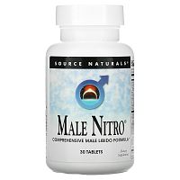 Source Naturals, Male Nitro, 30 таблеток