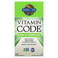 Garden of Life, Vitamin Code, RAW B-Complex, 120 Vegan Capsules