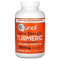 Qunol, Extra Strength Turmeric, 1,500 mg, 180 Vegetarian Capsules (500 mg per Capsule)