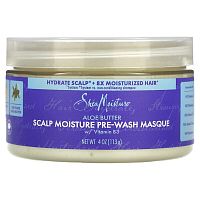 SheaMoisture, Scalp Moisture Pre-Wash Masque, Aloe Butter, 4 oz (113 g)