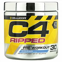 Cellucor, C4 Ripped, Explosive Pre-Workout, ледяная голубая роза, 180 г (6,3 унции)