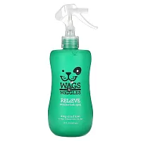 Wags &amp; Wiggles, Relieve, Waterless Bath Spray, King-Sized Kiwi, 12 fl oz (355 ml)