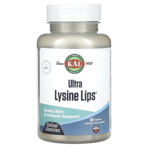 KAL, Ultra Lysine Lips, 60 Tablets