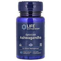 Life Extension, Optimized Ashwagandha, 60 Vegetarian Capsules