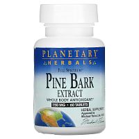 Planetary Herbals, Full Spectrum Pine Bark Extract, 150 mg, 60 Tablets