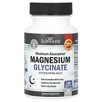 BioSchwartz, Maximum Absorption Magnesium Glycinate, 120 Veggie Caps