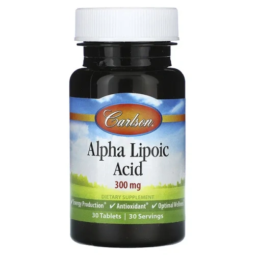 Carlson, Alpha Lipoic Acid, 300 mg, 30 Tablets