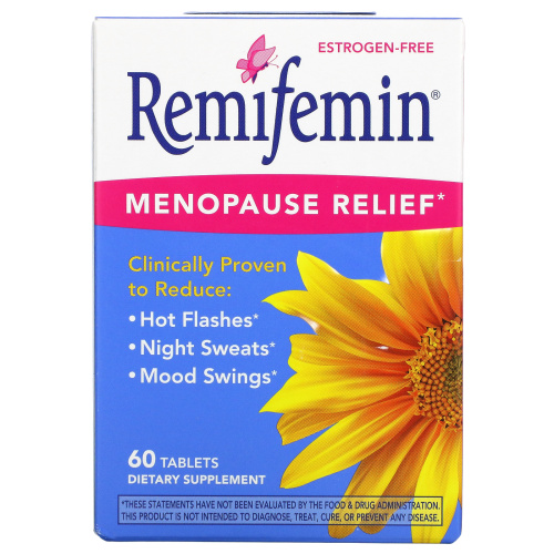 Nature's Way, Remifemin, Menopause Relief, 60 Tablets фото 2