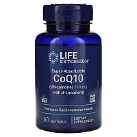 Life Extension, Super-Absorbable CoQ10 (Ubiquinone) with d-Limonene, 100 mg, 60 Softgels