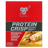 BSN, Protein Crisp, Peanut Butter Crunch, 12 Bars, 1.94 oz (55 g) Each