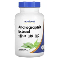 Nutricost, Andrographis Extract, 450 mg, 180 Capsules