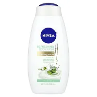 Nivea, Refreshing Body Wash, Fresh Aloe &amp; Lily,  20 fl oz (591 ml)